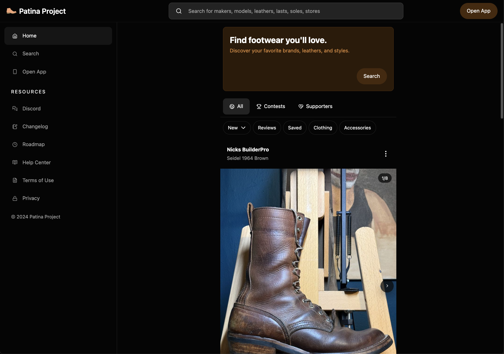 New web navigation experience