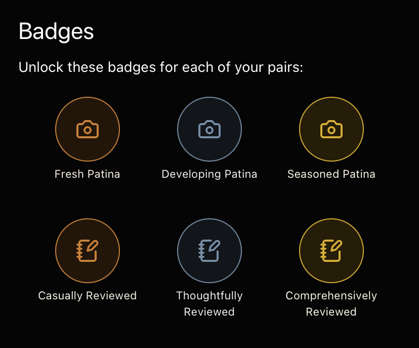 Badges
